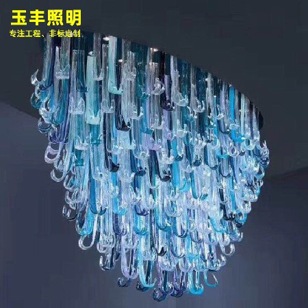 Crystal shaped non-standard engineering lamp